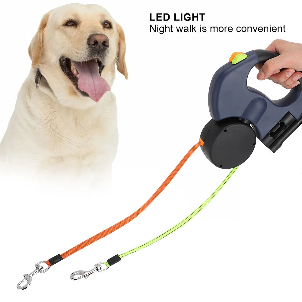 Ergonomic Dog Walking Leash - Outdoor Comfort Grip